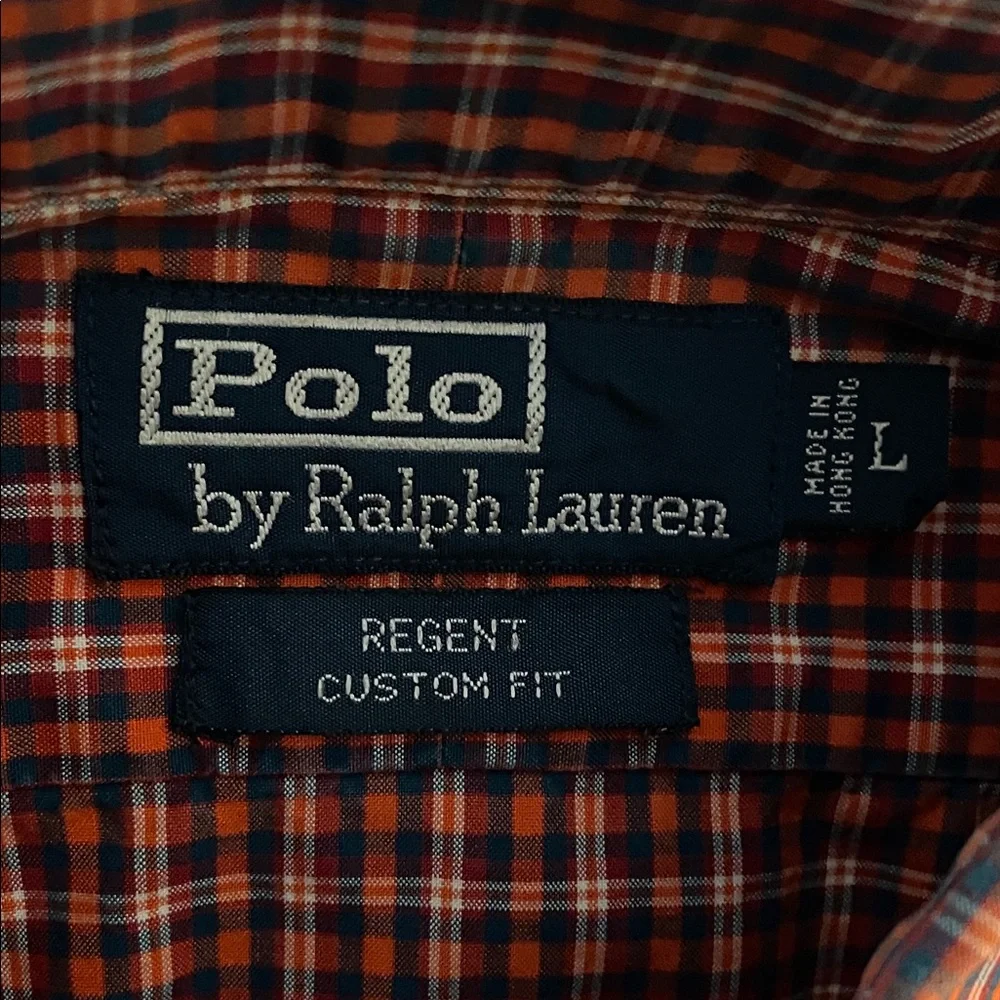 Men's Polo Ralph Lauren Regent Men's Button Up Shirt Size Large